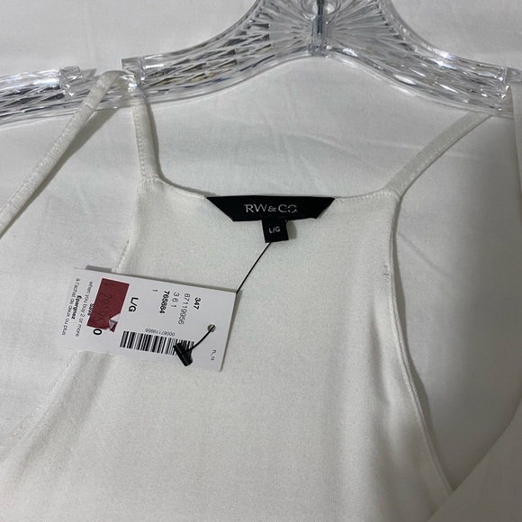 RW&CO tank top white size large - Picture 5 of 7